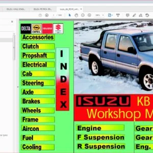Isuzu KB TF 140 Workshop Manual - PDF DOWNLOAD