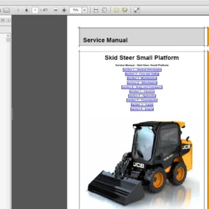 JCB 155 SKID STEER LOADER ROBOT Service Repair Manual - PDF DOWNLOAD
