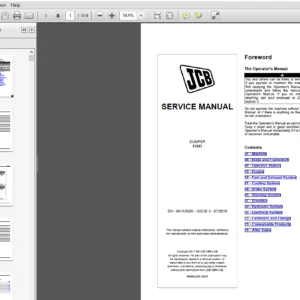 JCB 1THT Site Dumper Thwaites Service Repair Manual Download JCB 1THT - PDF DOWNLOAD
