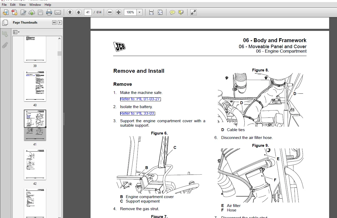 JCB 1THT Site Dumper Thwaites Service Repair Manual Download JCB 1THT - PDF DOWNLOAD - Image 4