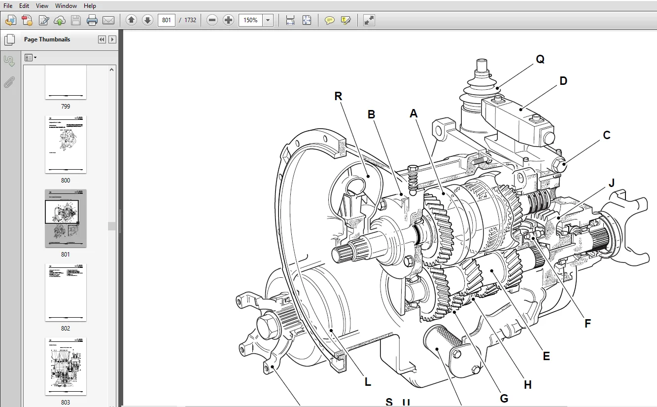 JCB 3CX Backhoe Loader Service Repair Manual - PDF Download - Image 4