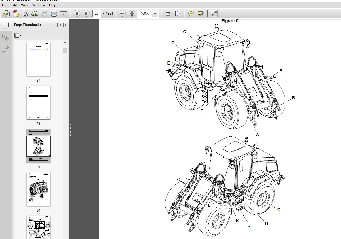 JCB 419S Wheel Loader Service Repair Manual - PDF Download - Image 3