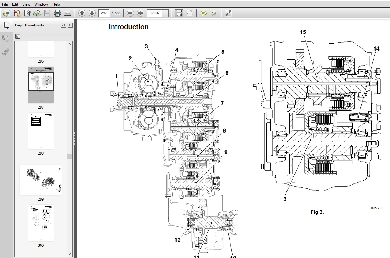 JCB 422ZX Wheeled Loader Shovel Service Repair Manual - PDF Download - Image 4