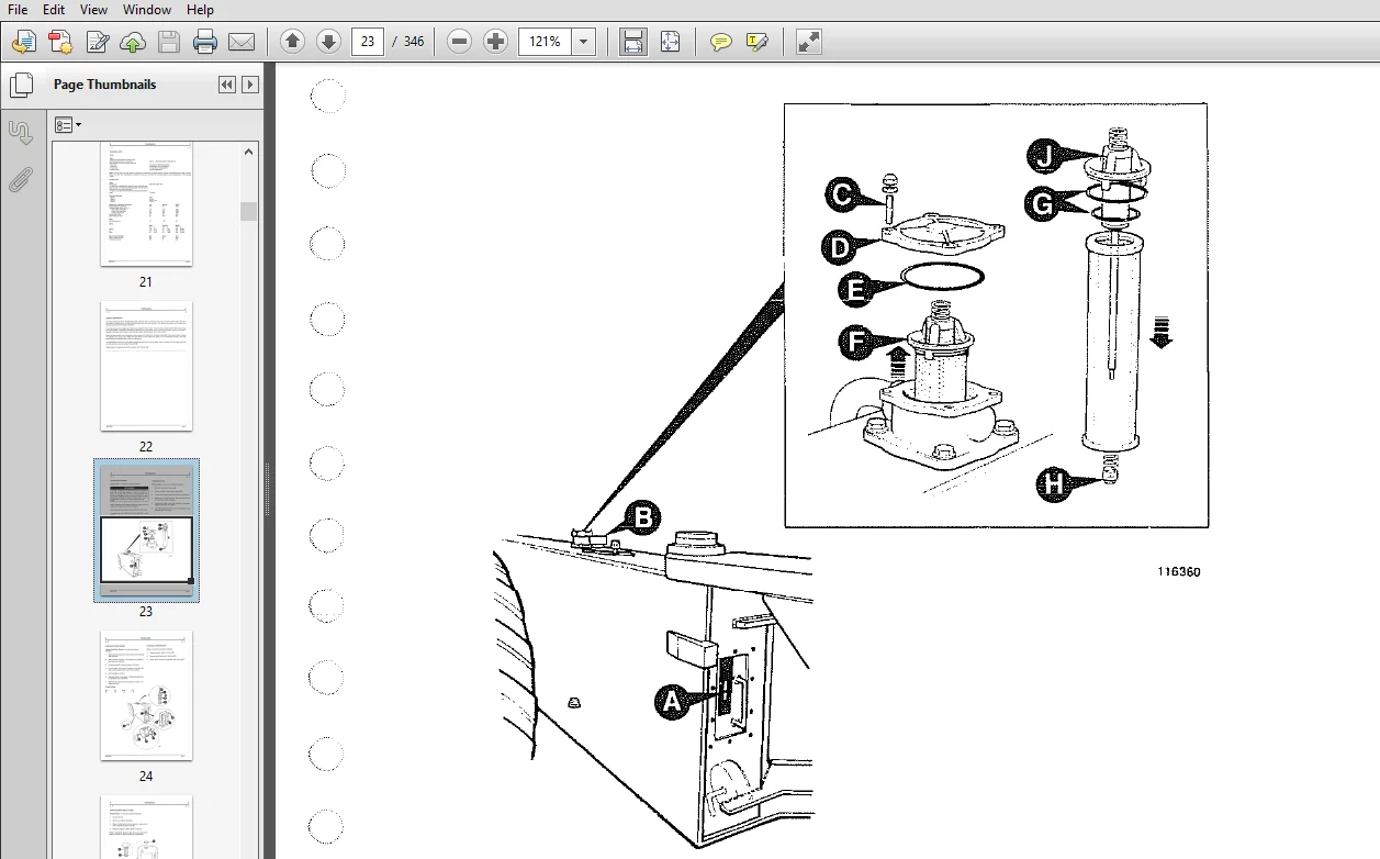 JCB 435 Wheeled Loader Shovel Service Repair Manual - PDF Download - Image 4