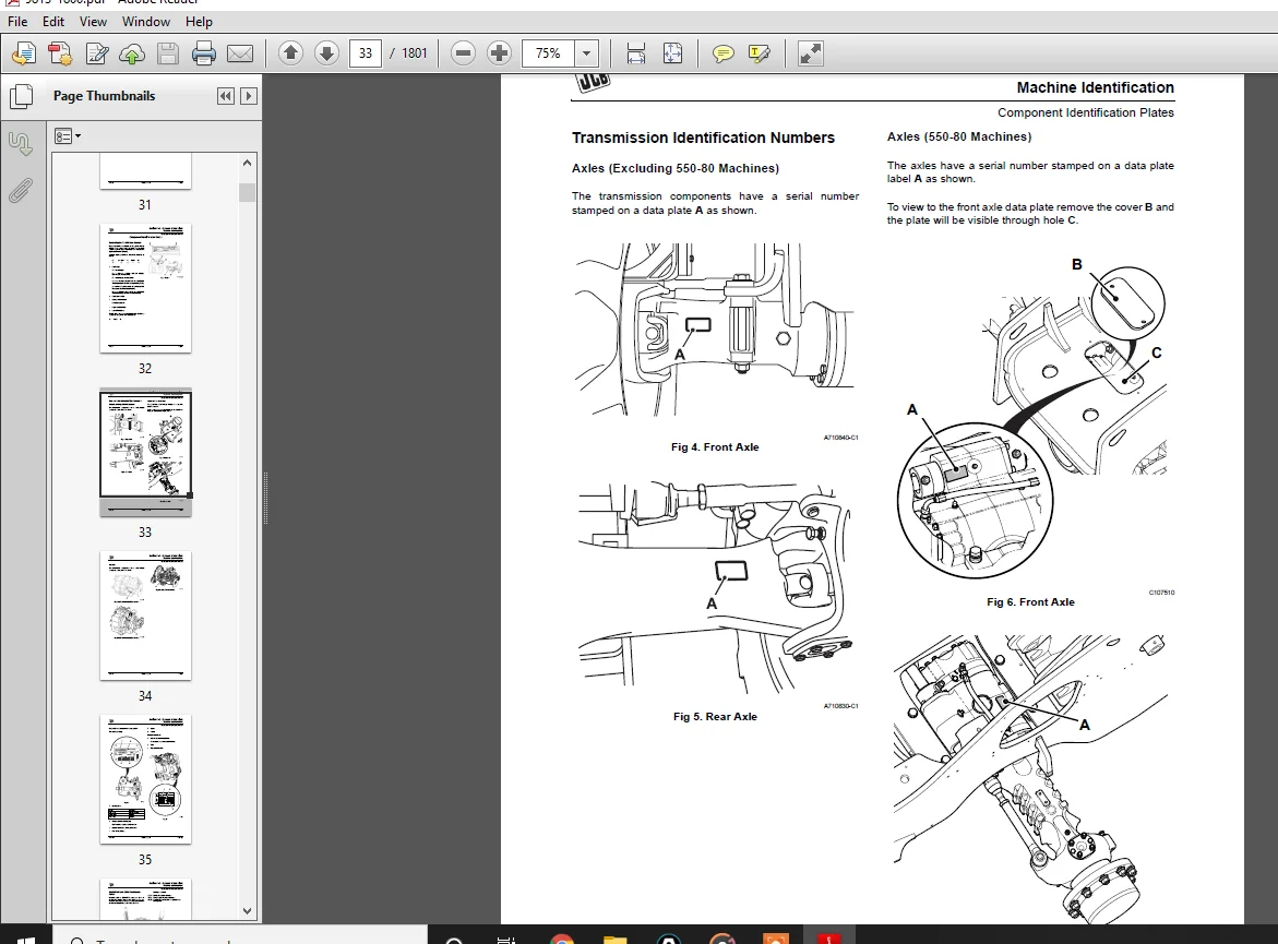 JCB 506-36, 507-42, 509-42, 510-56, 512-56, 514-56, 516-42 Loadall Service Manual - PDF Download - Image 3