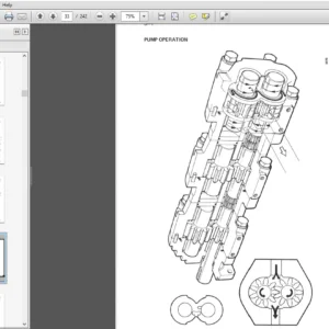 JCB 805, 805B, 806B, 807B, 808 Tracked Excavator Service Repair Manual - PDF DOWNLOAD