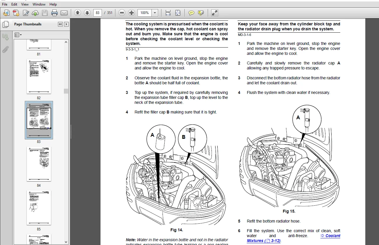 JCB 8056 Mini Crawler Excavator Service Repair Manual - PDF Download - Image 2