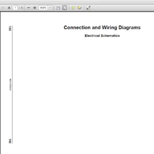 JCB Connection and Wiring Diagrams Electrical Schematics Manual - PDF DOWNLOAD