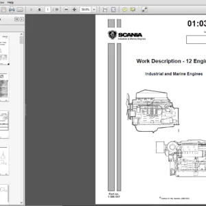 JCB Engines Scania 12 Engine (1588557) Workshop Manual - PDF DOWNLOAD