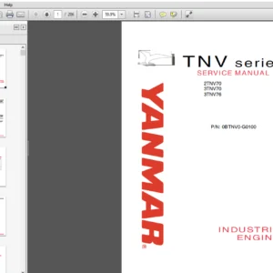 JCB Engines Yanmar 2TNV70 3TNV70 3TNV76 (OBTNVO-G0100) Sevice Manual - PDF DOWNLOAD