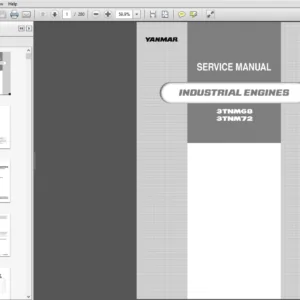 JCB Engines Yanmar 3TNM68 3TNM7 Service Manual - PDF DOWNLOAD