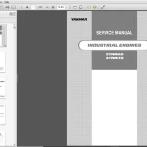 JCB Engines Yanmar TNM Series 3TNM68  3TNM72 Sevice Manual - PDF DOWNLOAD