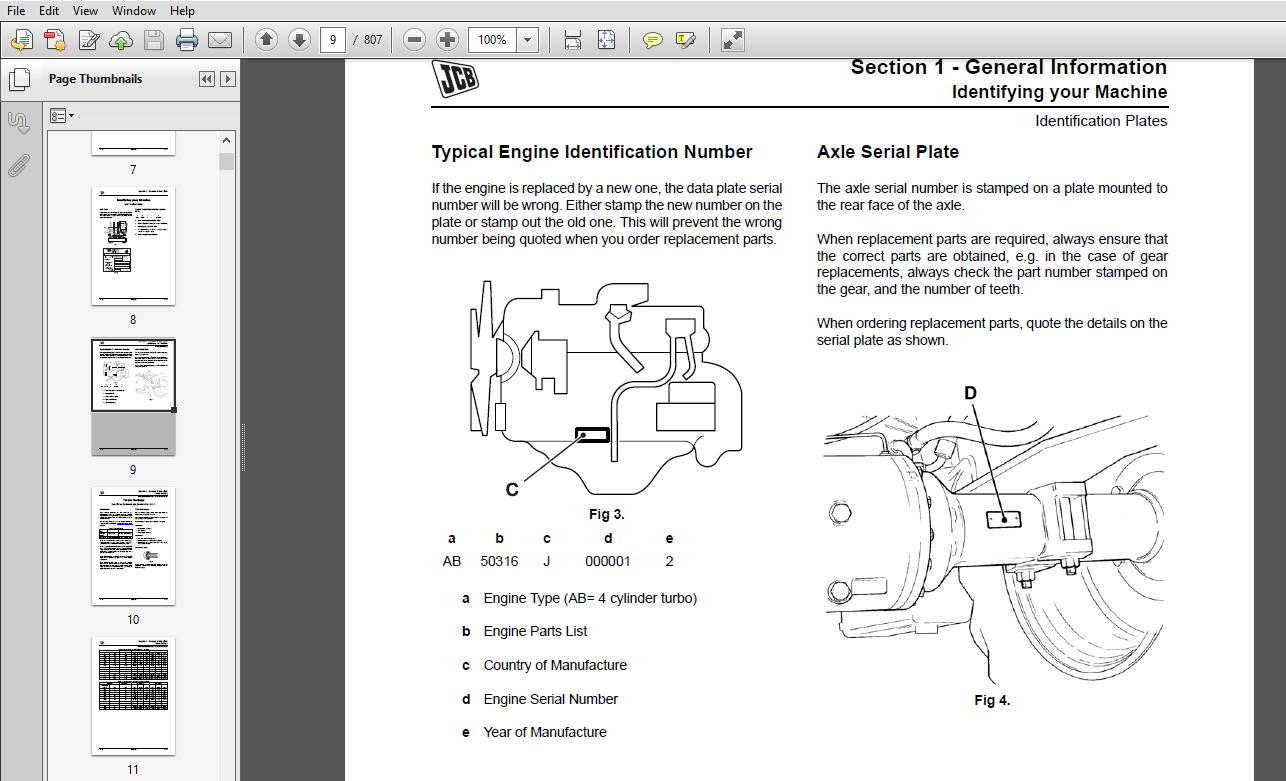 JCB JS175W Auto Wheeled Excavator Service Repair Manual - PDF Download ...