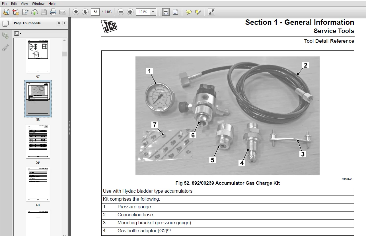 JCB JS200LC, JS220LC, JS230LC, JS210LC, JS370LC Excavator Service Manual - PDF Download - Image 2