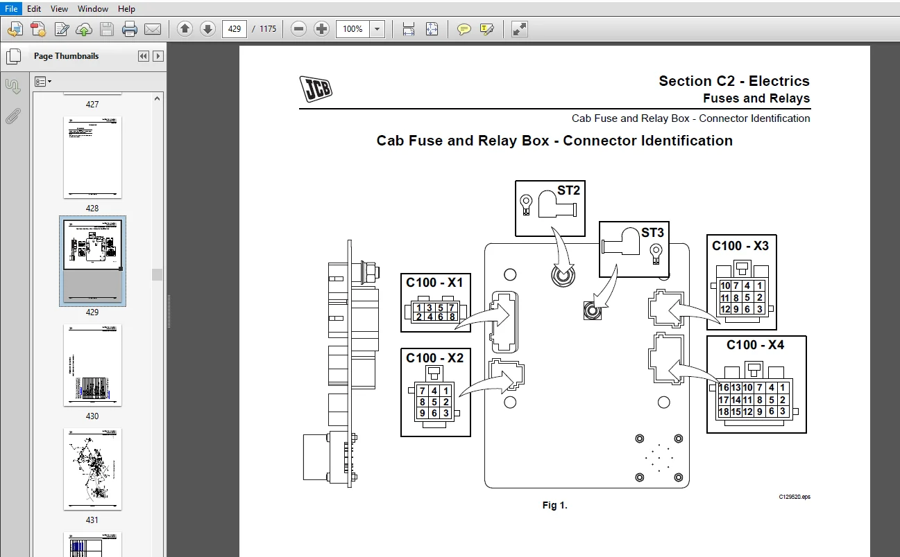 JCB JS370 Tracked Excavators Tier 2 JCB DieselMax Engine Service Repair Manual - PDF Download - Image 3