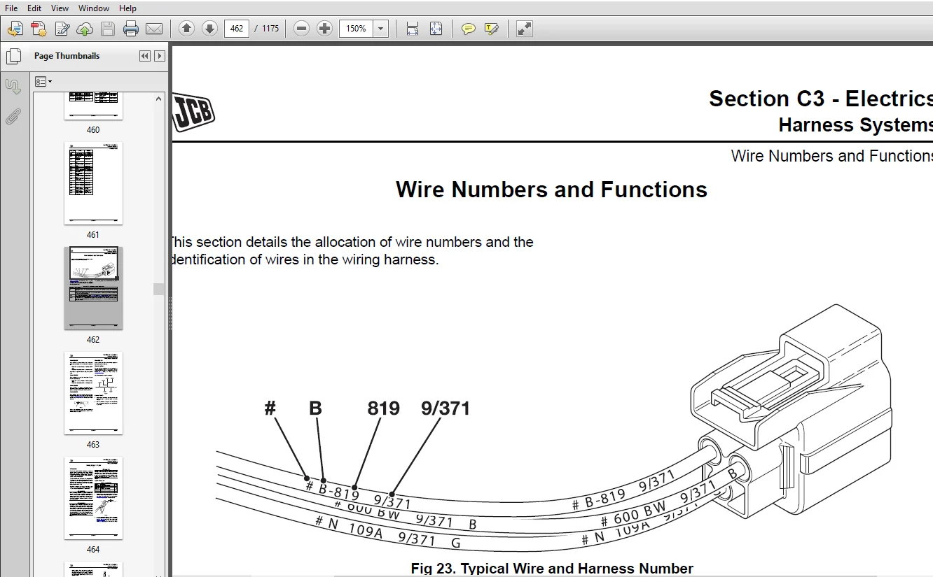 JCB JS370 Tracked Excavators Tier 2 JCB DieselMax Engine Service Repair Manual - PDF Download - Image 4