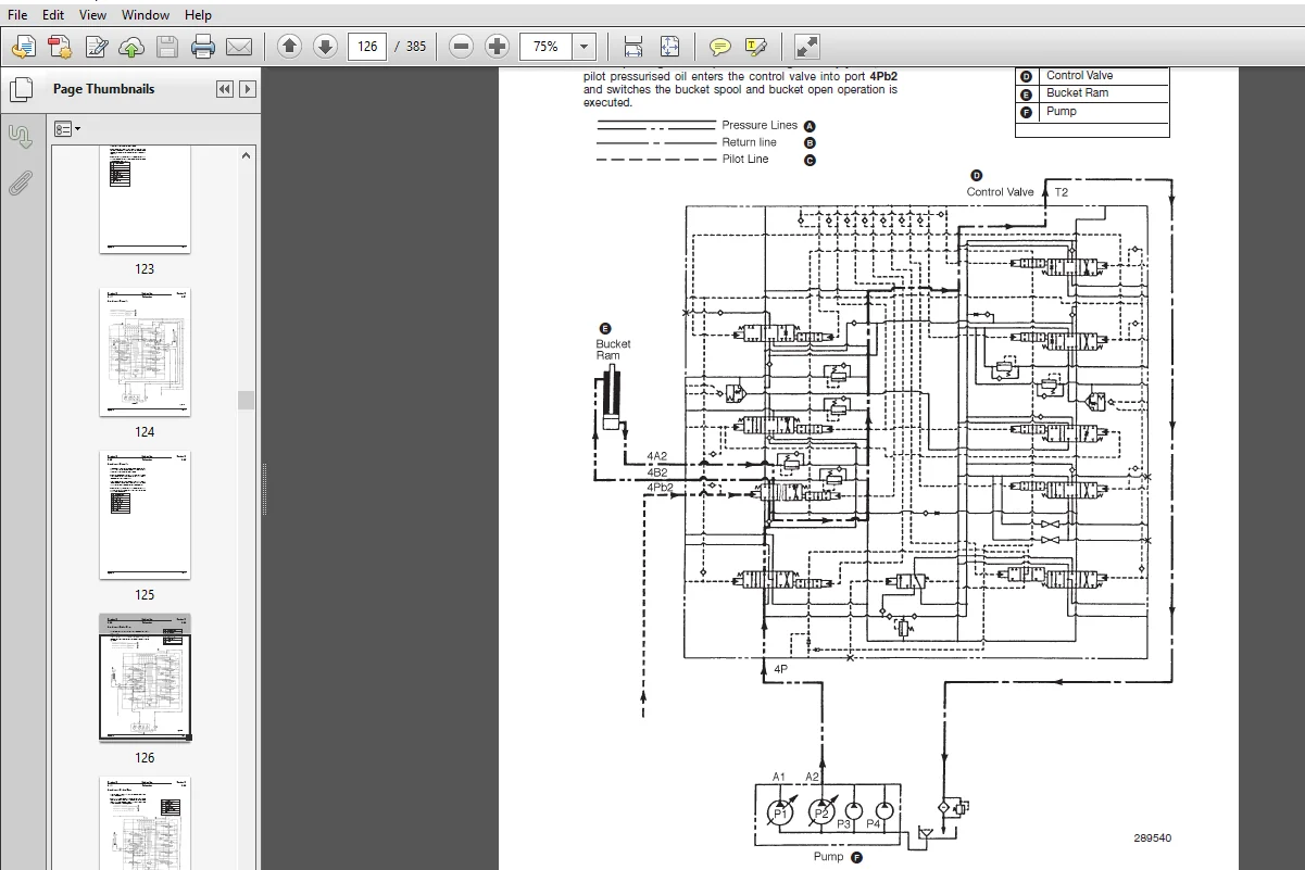 JCB JS70 Tracked Excavator Service Repair Manual - PDF Download - Image 3