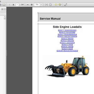JCB Liftall Loadall 526-56, 531, 70_550-80 Service Manual - PDF DOWNLOAD