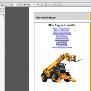 JCB Liftall Loadall 540-140_540-200 [Engine JCS Tier 3 (SOISEISF)] Service Manual - PDF DOWNLOAD