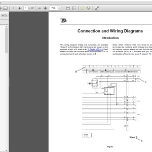 JCB Mobile Platform G275QX, G330QX, G4000QX, G4400QX, G500QX, G5500QX, G6000QX Wiring Diagram Manual - PDF DOWNLOAD