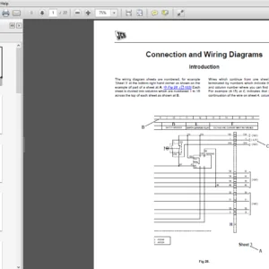 JCB Mobile Platform G60RX, G65QX, G80RX, G90QX, G100RX, G115QX, G130RX, G140QX Wiring Diagram Manual - PDF DOWNLOAD