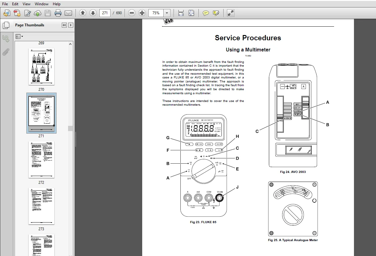 JCB TM310 Wheeled Loader Shovel Service Repair Manual - PDF Download - Image 2
