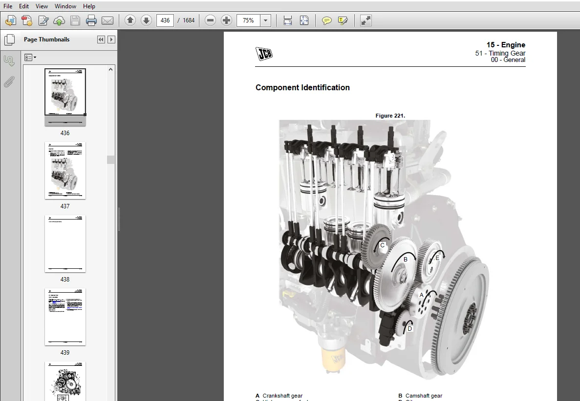 JCB TM320 Wheeled Loader Shovel Service Repair Manual - PDF Download - Image 3