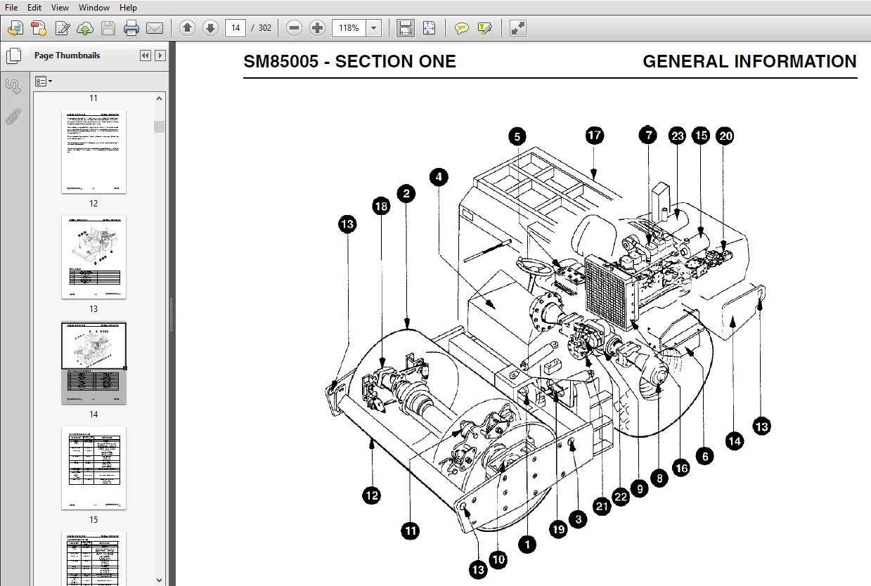 JCB Vibromax 405, 605, 606 Single Drum Rollers Service Repair Manual - PDF Download - Image 4
