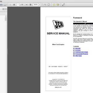JCB Vibromax Wheel End Dropbox Service Repair Manual - PDF Download