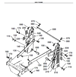 Kubota Loader TL420A Illustrated Master Parts List Manual - PDF Download