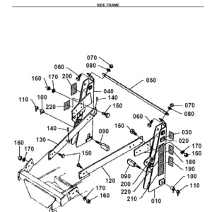 Kubota Loader TL420A Illustrated Master Parts List Manual - PDF Download
