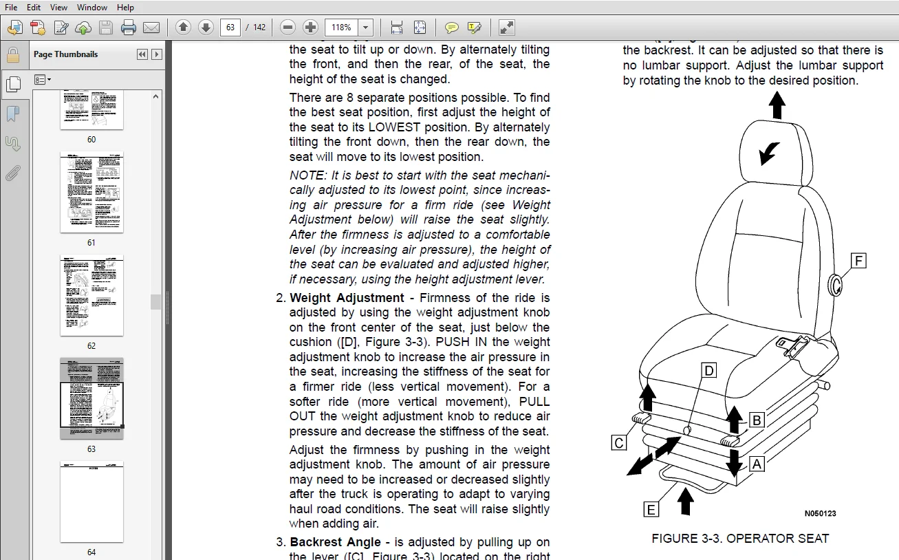 Komatsu 330M Dump Truck Operation & Maintenance Manual SERIAL NUMBERS A10212-A10223 - PDF Download - Image 4