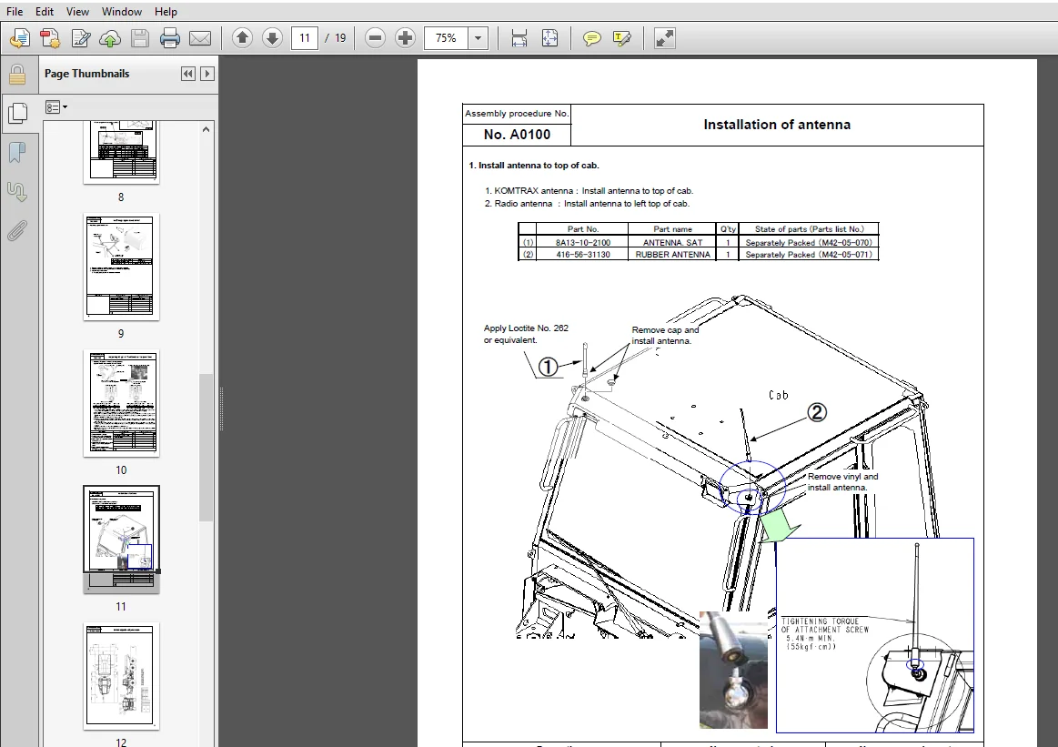 Komatsu HM350-2 Articulated Dump Truck Field Assembly Instruction Manual - PDF Download - Image 4