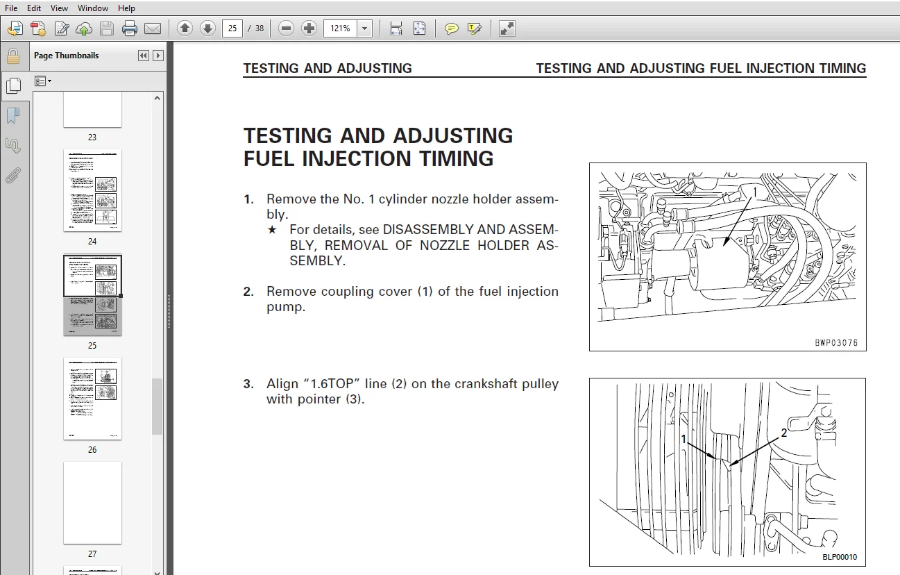 Komatsu PC400-6, PC400LC-6, PC450-6, PC450LC-6 Hydraulic Excavator Supplement Service Manual - PDF Download - Image 4