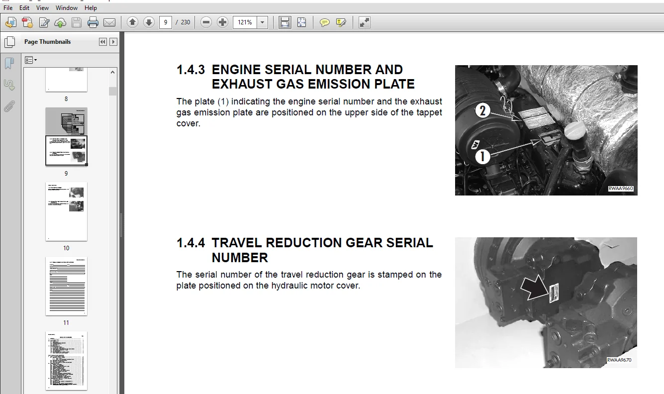 Komatsu Sk714-5 Skid Steer Loader Operation & Maintenance Manual - PDF Download - Image 3