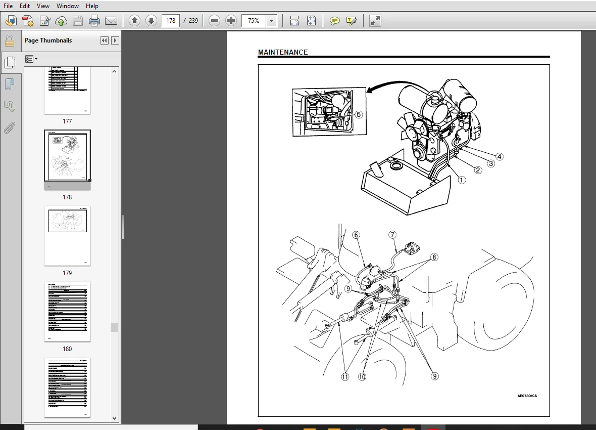 Komatsu WA180-3 PARALLEL TOOL CARRIER Operation & Maintenance Manual - PDF Download - Image 4