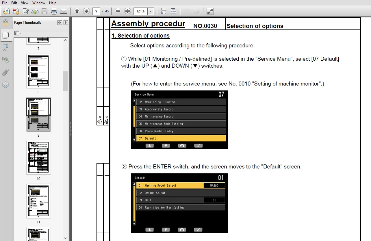 Komatsu Wheel Loader WA380-7 Field Assembly Instruction Manual - PDF Download - Image 4