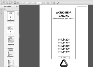 LOMBARDINI 15LD225 15LD315 15LD350 15LD400 15LD440 ENGINE WORKSHOP MANUAL - PDF Download