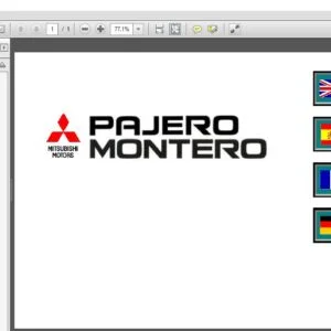 Mitsubishi Pajero A K A Montero Workshop Service Repair Manual 1991 - 2002 - PDF DOWNLOAD