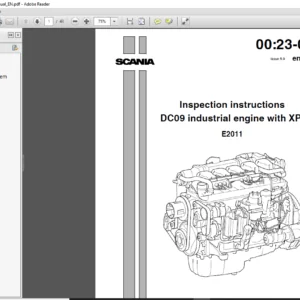 Scania DC09 XPI Inspection manual EN - PDF DOWNLOAD