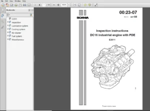 Scania DC16 XPI Inspection Manual - PDF DOWNLOAD