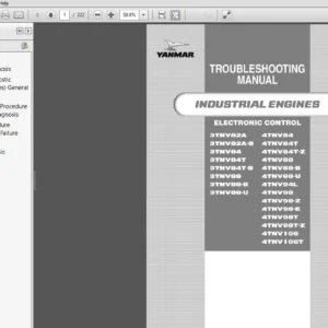 Yanmar 3TNV82A Industrial Engine Troubleshooting Manual  - PDF DOWNLOAD