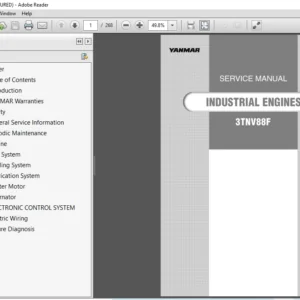 Yanmar 3TNV88 Industrial Engine Service Manual - PDF DOWNLOAD