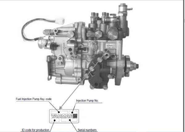 Yanmar Fuel Injection Equipment Model YPD-MP2, YPD-MP4 Series Service ...