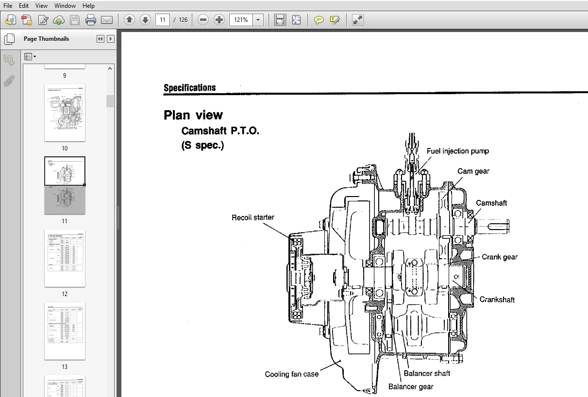 Yanmar diesel Engine Models L40AE, L48AE, L60AE, L70AE, L75AE, L90AE, L100AE Service Repair Manual - PDF Download - Image 3