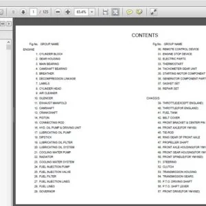 Yanmar Ym169 Ym169d Tractor Parts Catalog Manual - PDF Download