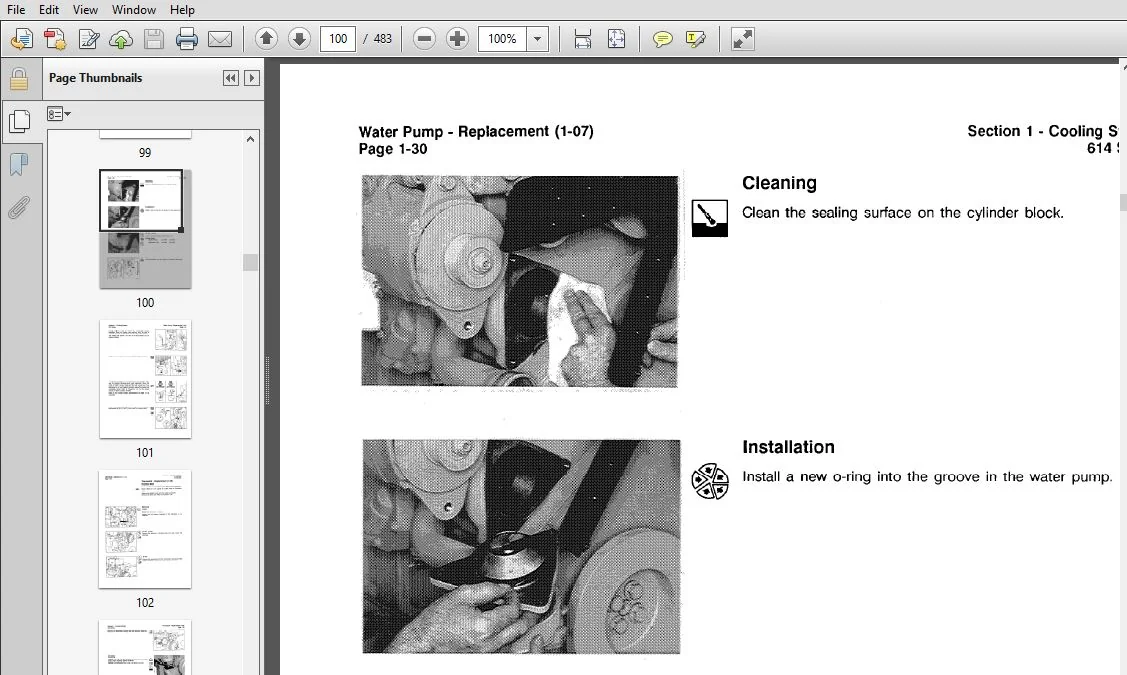 1991 KOMATSU DRESSER KDC 614 SERIES ENGINE TROUBLESHOOTING AND SERVICE REPAIR MANUAL - PDF DOWNLOAD - Image 3