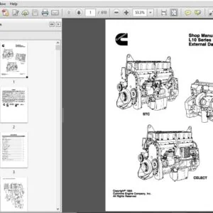 CUMMINS L10 SERIES ENGINES EXTERNAL DAMPER MODELS SERVICE REPAIR MANUAL - PDF DOWNLOAD