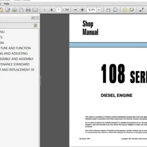 KOMATSU 108 SERIES DIESEL ENGINE SERVICE REPAIR MANUAL (SEBE62210103) KOMATSU 108 SERIES - PDF DOWNLOAD