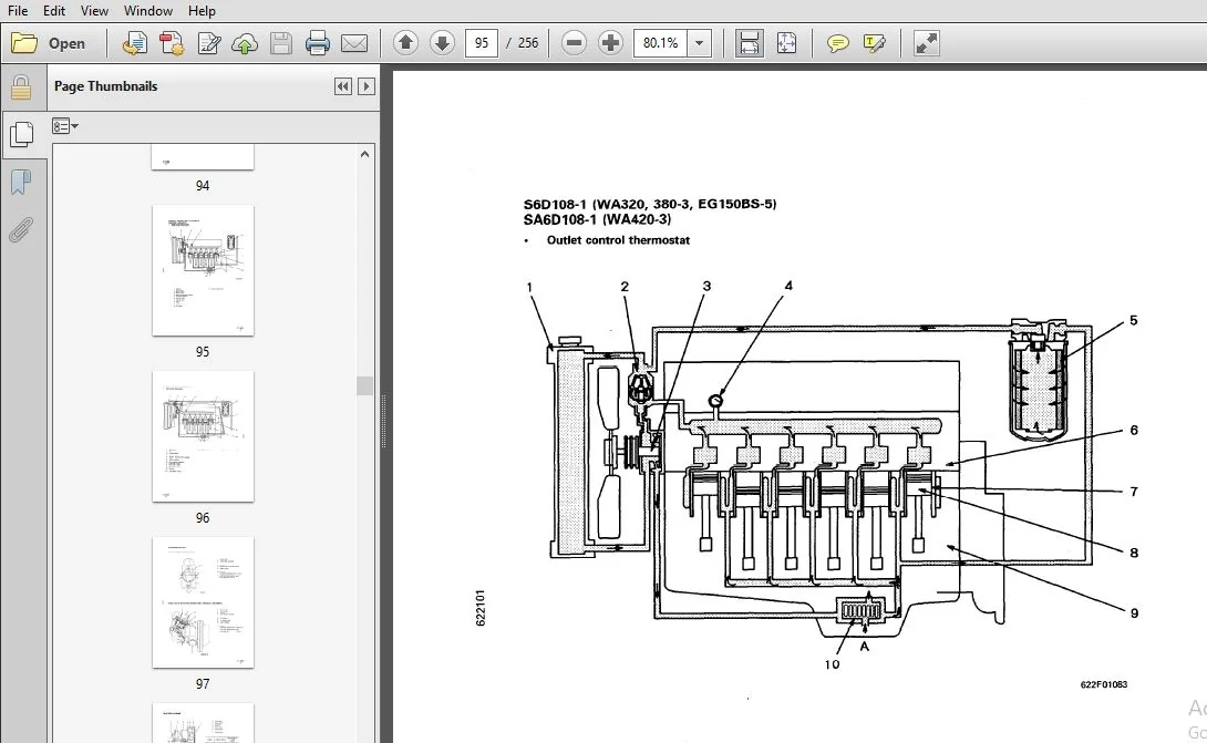 KOMATSU 108 SERIES DIESEL ENGINE SERVICE REPAIR MANUAL (SEBE62210103) KOMATSU 108 SERIES - PDF DOWNLOAD - Image 4